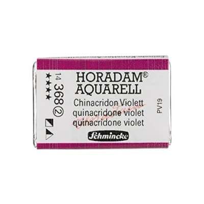 Abbildung von Schmincke HORADAM® AQUARELL feinste Künstler Aquarellfarben, 368 Chinacridon Violett, 14 043, 1/1 Näpfchen
