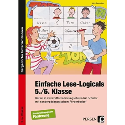 Abbildung von Einfache Lese Logicals 5./6. Klasse: Rätsel in zwei Differenzierungsstufen für Schüler mit sonderpädagogischem Förderbedarf