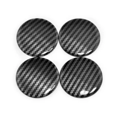 Abbildung von SANSHAOS Radnabenabdeckung Aufkleber Logo Radnabenkappen Zentralabdeckung Abzeichen für Audi, Nabendeckel Staubdicht Wasserdicht, 4 Stück,65mm
