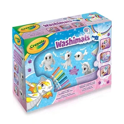 Abbildung von CRAYOLA Washimals Peculiar Pets Sanctuary Kreativset Color N Wash ab 3 Jahren Mal und Zeichenspiel