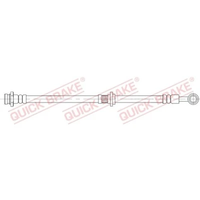 Abbildung von QUICK BRAKE 58.848 Bremsschläuche 520 SUZUKI: Grand Vitara 2 SUV