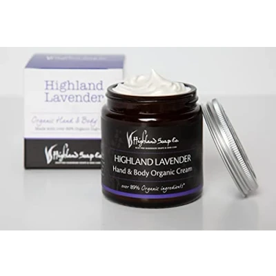 Abbildung von The Highland Soap Company Hand &amp; Körpercreme Lavender 120ml