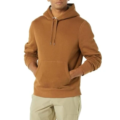 Abbildung von Amazon Essentials Herren Kapuzenpulli mit Sherpa Futter, Toffee Braun, L