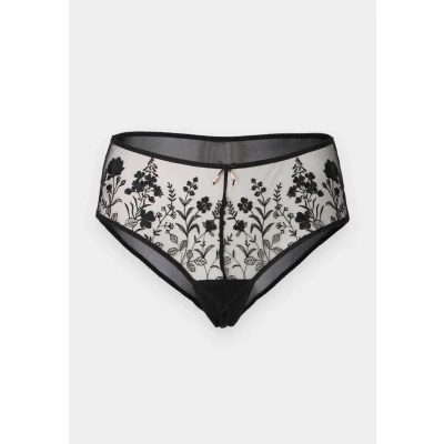 Abbildung von Lascana Thong Slip, Damen, Größe: 44/46, Uni schwarz