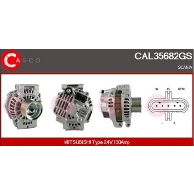 Abbildung von CASCO CAL35682GS Lichtmaschine 24V 130A