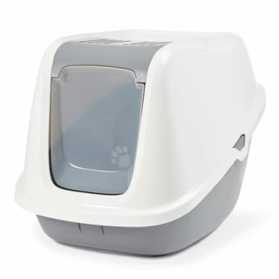 Abbildung von Savic Katzentoilette Nestor Giant Katzenklo 75.5x56x55.5 cm Wei ...