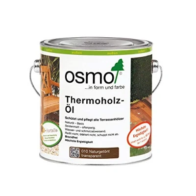 Abbildung von OSMO Holzöl 010 Thermoholz Öl Naturgetönt 2,5 Ltr
