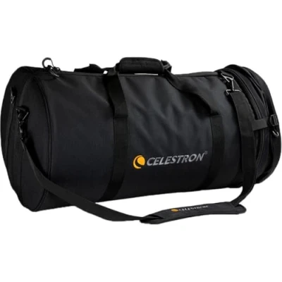 Abbildung von Celestron 94027 Teleskoptasche für 11 Zoll Schmidt Cassegrain und EdgeHD Fernrohre Wasserbeständige, robuste Tasche mit gepolsterten Wänden, Zubehörtasche gepolstertem Riemen, Schwarz