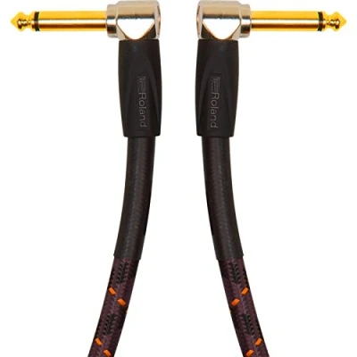 Abbildung von Roland RIC G1AA Schwarz 30 cm Winkelklinke