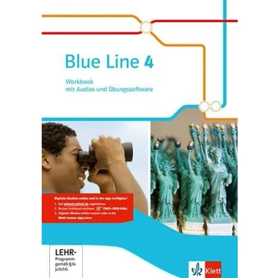 Abbildung von Blue Line 4: Workbook mit Audios und Übungssoftware Klasse 8 (Blue Line. Ausgabe ab 2014)