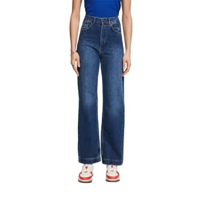 Abbildung von ESPRIT Damen Jeans 992ee1b359, Blue Medium Washed, 28W / 34L