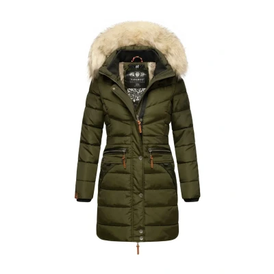Abbildung von Navahoo Paula Wintermantel, Damen, Größe: XS, Dark olive