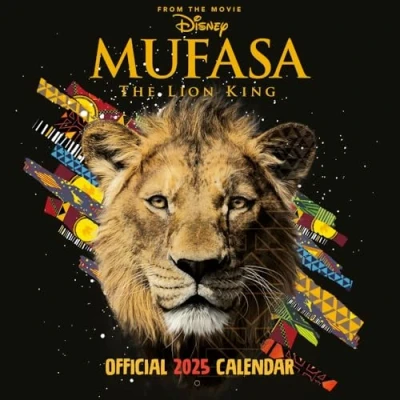 Abbildung von Disney Mufasa der König Löwen Offizieller Kalender 2025 Wandkalender: Original Danilo [Mehrsprachig] [Kalender] (Wall Kalender)