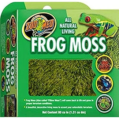 Abbildung von Zoo Med CF3 FME All Natural Frog Moss, 1.31 l, natürliches Moos, erhöht die Feuchtigkeit im Terrarium
