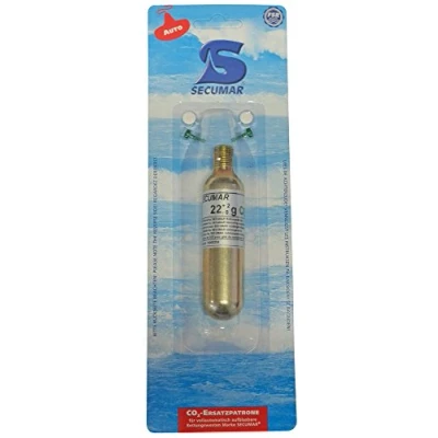 Abbildung von Secumar CO2 Ersatzpatrone 22g Patrone Midi Junior Auto