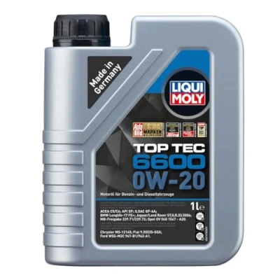 Abbildung von LIQUI MOLY Top Tec 6600 0W 20 1 L Synthesetechnologie Motoröl Art. Nr.: 21440, farblos