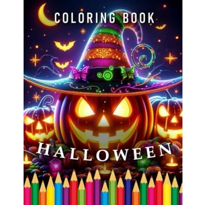 Abbildung von Halloween Coloring Book: for Adults &amp; Children: The perfect Gift Fans