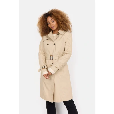 Abbildung von Soyaconcept Sclora 5 Trenchcoat, Damen, Größe: Large, Sand