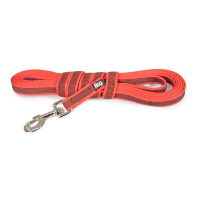 Abbildung von Julius K9 C&amp;amp G Schnur, rot/grau 20mm/5m mit Handgriff