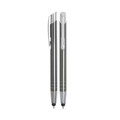 Abbildung von WPRO Toccara 2 er Set Kugelschreiber &amp; Eingabe Stift 2in1 Smartphone Tablet dünne 3D Touch Screen Stylus Pen Spitze Touchpen Grafit