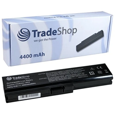 Abbildung von Hochleistungs Li Ion Qualitäts Akku 10,8V/11,1 4400mAh für Toshiba Satellite C660 C660D L510 L600 Serie 102 Pro 16M 219 2F9 185 EZ140 L510/004 K01 K06B