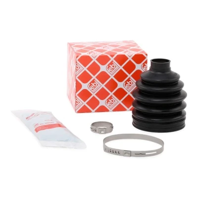 Abbildung von FEBI BILSTEIN 29957 Achsmanschette Vorderachse, radseitig Thermoplast MERCEDES BENZ: B Klasse, A Klasse