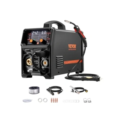 Abbildung von VEVOR 5 in 1 Schweißgerät MIG TIG 200A Welder Schweißer 6,1KVA Pluse synergisch