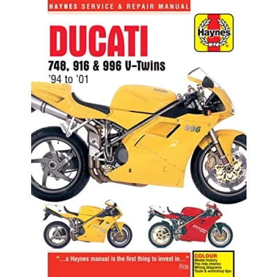 Abbildung von Ducati 748, 916 &amp; 996 4 valve V Twins (94 01) Haynes Repair Manual (Haynes Service Manual)