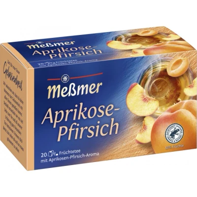 Abbildung von Meßmer Tee Aprikose Pfirsich 20ST 50G