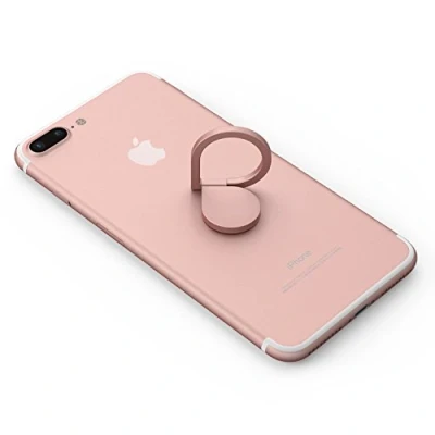 Abbildung von Kronya 360 Grad drehbarer Smartphone Fingerhalter Halter Halterung Ständer Halterung, (Einfache Montage)