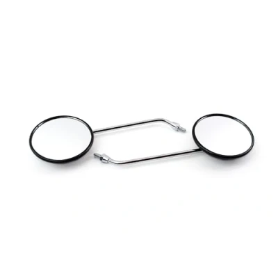 Abbildung von SET 2 Stk. Rückblickspiegel links &amp; rechts verwendbar ø110mm Gewinde M8 Muschelform