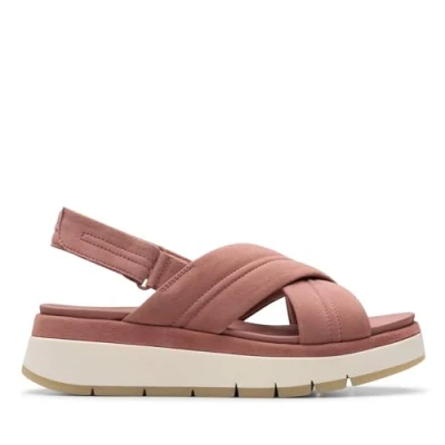 Abbildung von Sandalen Clarks Modell Tuscan Cross Farbe Rosa