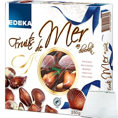 Abbildung von EDEKA Fruits de Mer au Chocolat (250g Packung) + usy Block