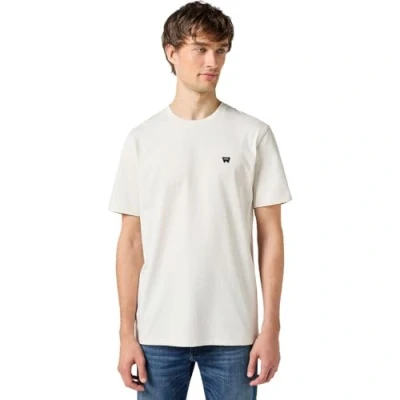 Abbildung von Wrangler Men&#039;s Sign Off Tee T Shirt, Vintage White, 58