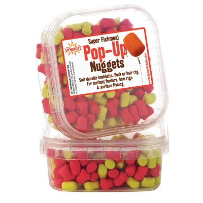 Abbildung von Dynamite Match Pellets &#039;Yellow/Red&#039; (Pop Up) Angelpellets
