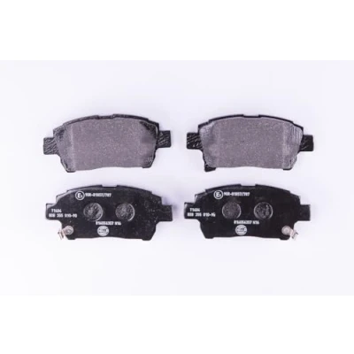 Abbildung von HELLA 8DB 355 010 901 Bremsbelagsatz mit akustischer Verschleißwarnung TOYOTA: Prius II Liftback, Corolla IX Kombi, Verso