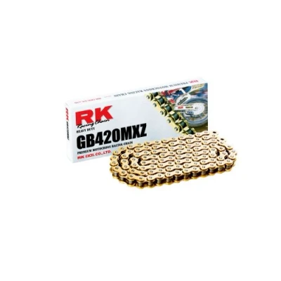 Abbildung von RK 420MXZ Kette 420x110 passend für: Honda CRF80F 2004 2009, Gold