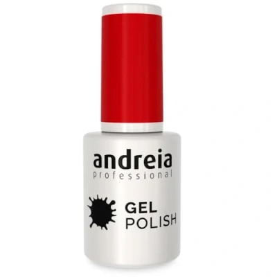 Abbildung von Andreia Professional Semi Permanenter Nagelgel Lack für UV/LED Lampe Intensiver Glanz und 4 Wochen haltbare French Manicure Lackierung Farbe 214 Rot Schattierungen von Pink 10.5 ml