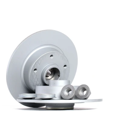 Abbildung von ATE 24.0108 0118.2 Bremsscheibe 260,0 8,0 5 114,3 voll beschichtet mit Radlager, ABS Sensorring RENAULT: SCENIC 3, MEGANE CC, 3 Grandtour