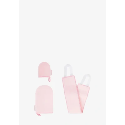 Abbildung von Brushworks TAN Applicator SET Körperpflegeset, Damen, Größe: One Size, Pink