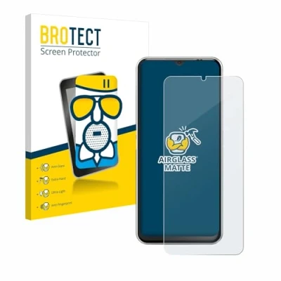 Abbildung von BROTECT Entspiegelungs Schutzglas für Emporia Smart 6 Schutz Folie Panzerfolie Glas Matt [Extrem Kratzfest 9H, Anti Reflex, Fingerprint]