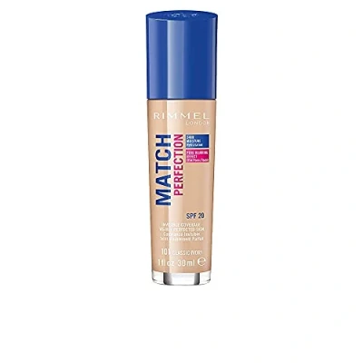 Abbildung von Rimmel Match Perfection Foundation 101 Classic Ivory