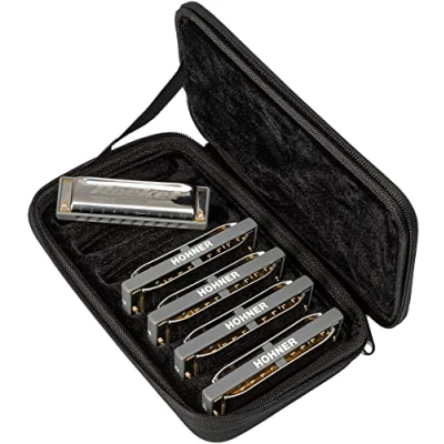 Abbildung von HOHNER Mundharmonika, Rocket, C/G/A/D/Bb 5er Pack