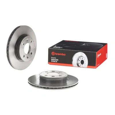 Abbildung von BREMBO COATED DISC LINE 09.9541.11 Bremsscheibe 256 19 4 innenbelüftet beschichtet HYUNDAI: Getz