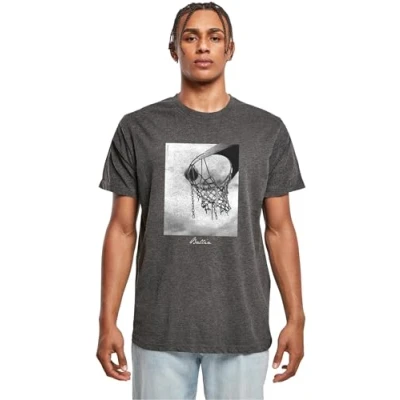 Abbildung von Mister Tee Ballin Tshirt print, Herren, Größe: XL, Charcoal