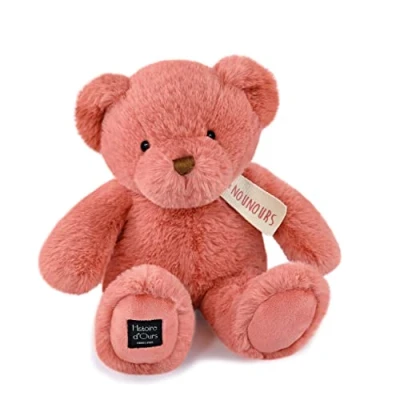 Abbildung von Histoire d&#039;Ours Der Teddybär Rosé Praline 28 cm Rosa Geschenk zur Geburt HO3232