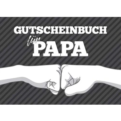 Abbildung von Gutscheinbuch für Papa: zum selbst ausfüllen, 20 Gutscheine als Geschenk den besten Vater