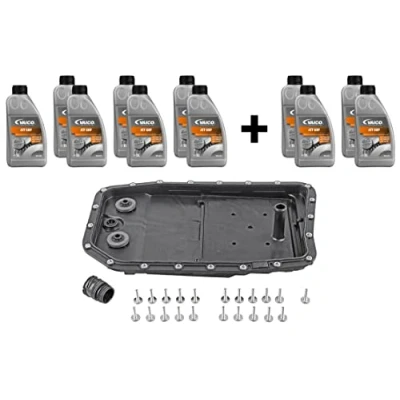 Abbildung von VAICO V20 2088 XXL Teilesatz, Ölwechsel Automatikgetriebe mit Dichtung Dichtring, Ölmenge für Ölspülung EXPERT KITS + BMW: 5 Limousine, X5