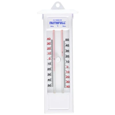 Abbildung von Faithfull Press Button Max Min Thermometer