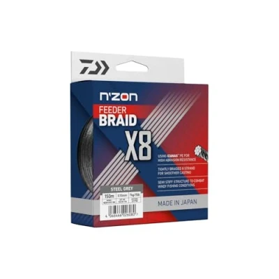 Abbildung von Daiwa N&#039;Zon X8 Braid 0.12mm 8.5kg (300m) Geflochtene Schnur